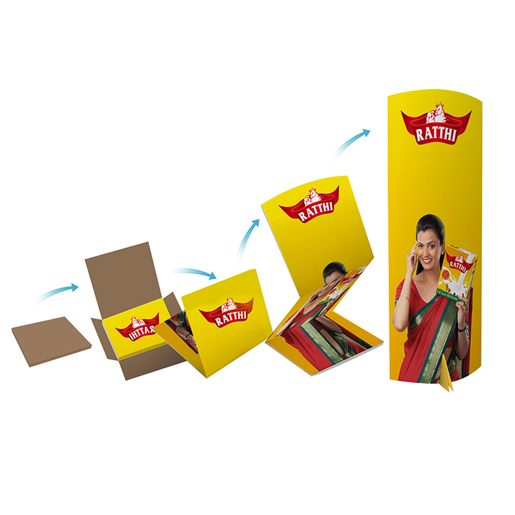 Custom Totem Lama Advertising Display Standee f... Custom Totem Lama Advertising Display Standee f...